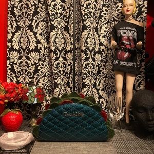 Lux de Ville Blue Taco Purse